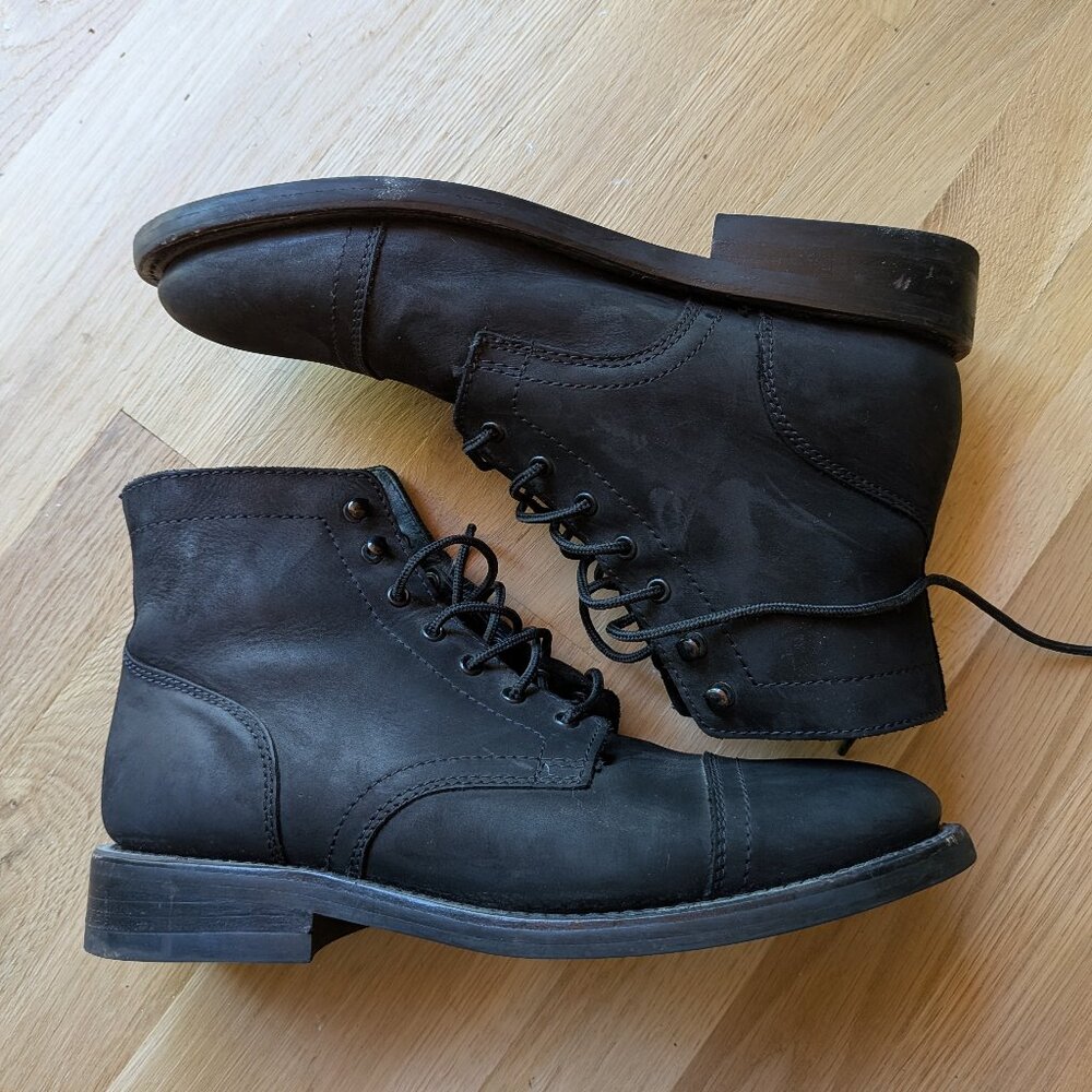Thursday Captain boots // Matte Black